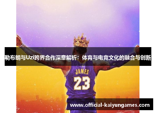 勒布朗与Uzi跨界合作深意解析：体育与电竞文化的融合与创新