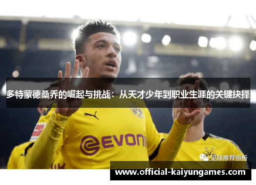 多特蒙德桑乔的崛起与挑战：从天才少年到职业生涯的关键抉择