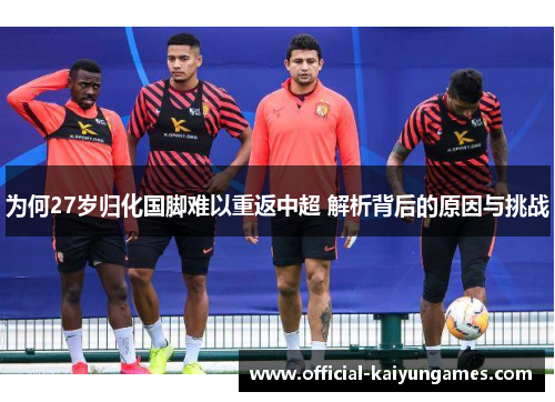 为何27岁归化国脚难以重返中超 解析背后的原因与挑战