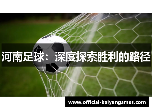 河南足球：深度探索胜利的路径